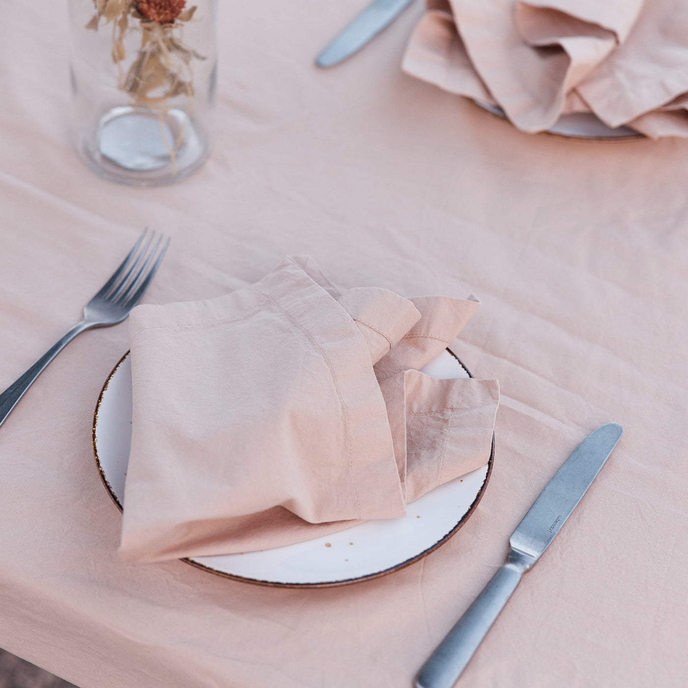 Tablecloth Washed Cotton